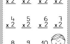 Printable Multiplication Tables Worksheet