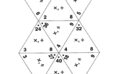 Printable Multiplication Triangles PrintableMultiplication