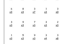 Printable Multiplication Worksheets 3S PrintableMultiplication
