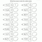 Printable Multiplication Worksheets 7S PrintableMultiplication