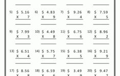Printable Multiplication Worksheets For 7Th Grade Printable