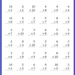 Printable Multiplication Worksheets For Grade 3 In PDF With Pictures