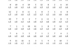 Printables Fourth Grade Multiplication Worksheets Free Worksheets Samples