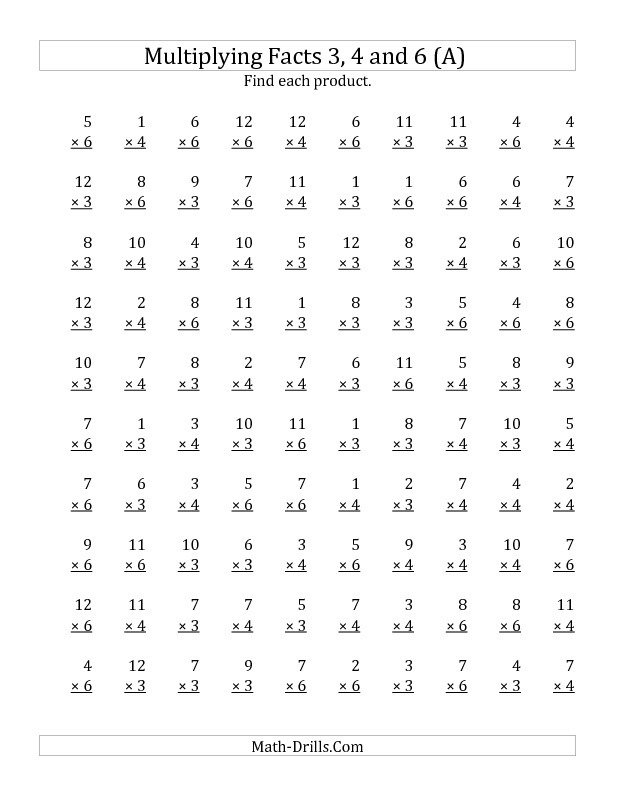 Printables Fourth Grade Multiplication Worksheets Free Worksheets Samples