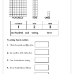 Read And Write 3 Digit Numbers 2 Number And Place Value By URBrainy