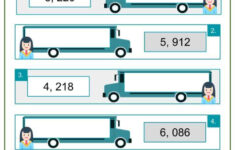 Rounding Off Multi digit Whole Number Given Its Place Value Worksheets