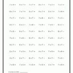 Search Results For Free Multiplication Worksheets For 7s Calendar 2015