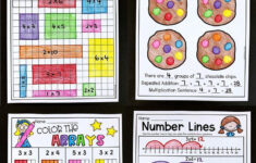 Second Grade Multiplication Worksheets Distance Learning In 2020