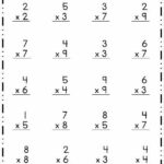 Simple Multiplication Worksheet School