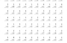 Single Digit Addition Practice Worksheets 99Worksheets