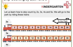 Skip Counting By 2 3 4 And 5 Worksheet Kindergarten Maths Worksheets