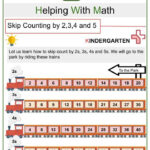 Skip Counting By 2 3 4 And 5 Worksheet Kindergarten Maths Worksheets