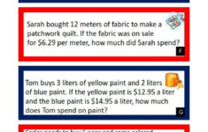 Solving Decimal Word Problems Worksheets 99Worksheets