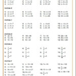 Solving Equations Worksheets Cazoom Maths Worksheets Solving Linear