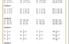 Solving Equations Worksheets Cazoom Maths Worksheets Solving Linear