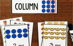 Students Practice Identifying Rows And Columns While Working On Arrays