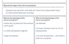 Super Teacher Cbt Worksheets For Therapy Amp Self Help Pdf Psychology