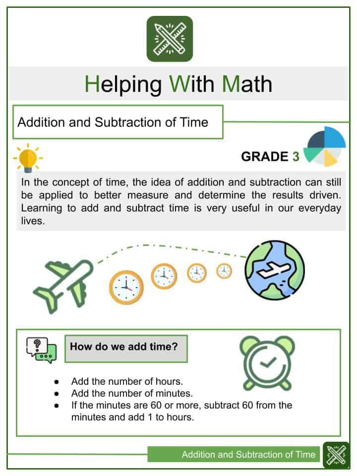 Telling Time And Time Differences Worksheet 4 Of 4 Helping With Math