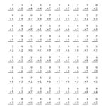 The Multiplication Facts To 81 100 Per Page A Math Worksheet From