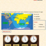 Time Zones Interactive Worksheet For Grade 4 You Can Do The Exercises