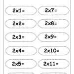 Times Table Worksheets Printable Times Tables Times Tables