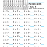 Top 26 Multiplying By 6 Worksheet Templates Free To Download In PDF Format