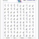 Two Minute Multiplication Division