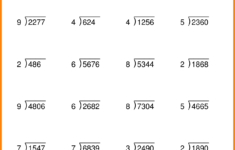 Useful Math Worksheets For Grade 5 Multiplication And Division In 7