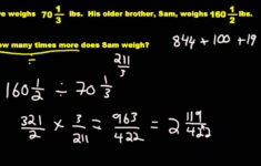 Word Problems Multiplying And Dividing Fractions YouTube