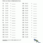 Worksheets On Multiplication For Grade 2 PrintableMultiplication