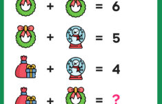 10 Free Christmas Math Activities For Your Kids — Mashup Math with Christmas Math Riddles Worksheets