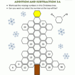 3Rd Grade Christmas Math Worksheets In Christmas Math Worksheets Third Grade Free