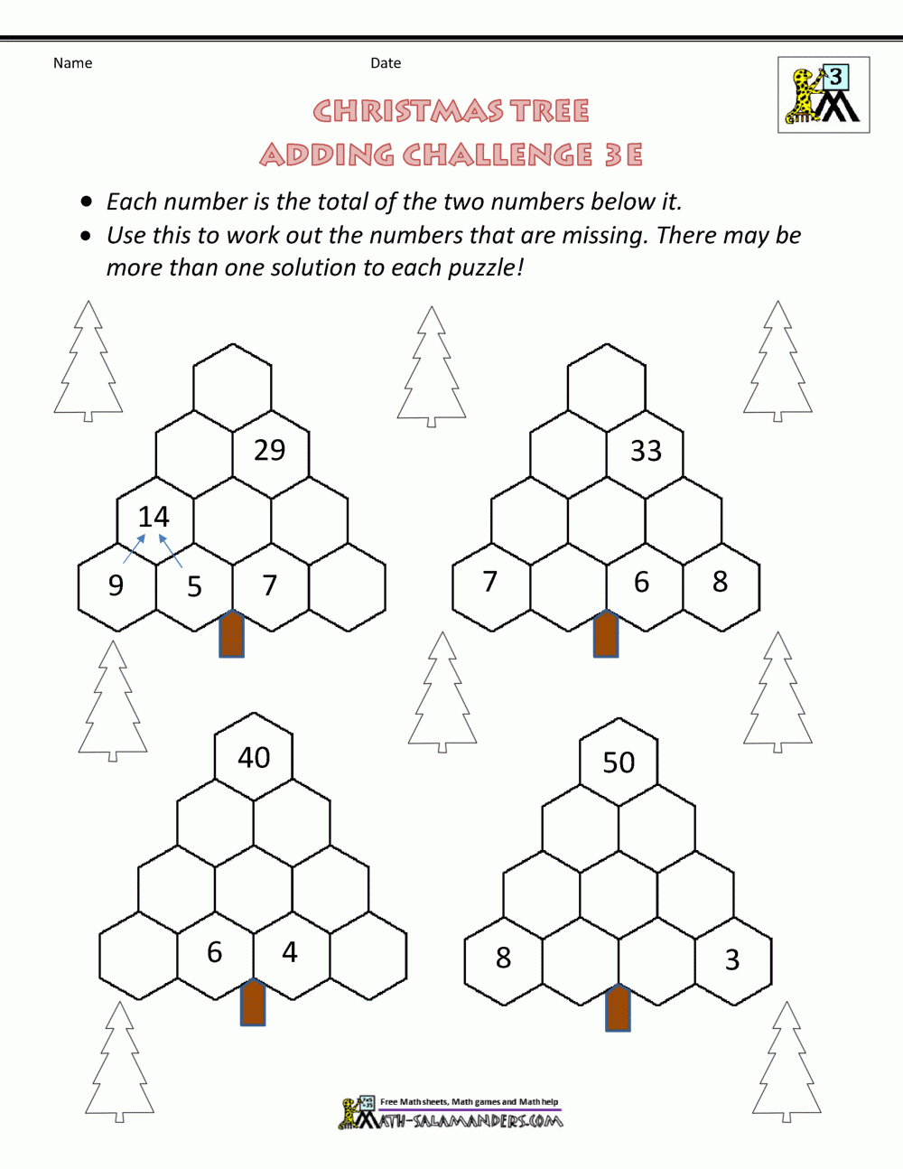 3Rd Grade Christmas Math Worksheets inside Christmas 3rd Grade Math Worksheets