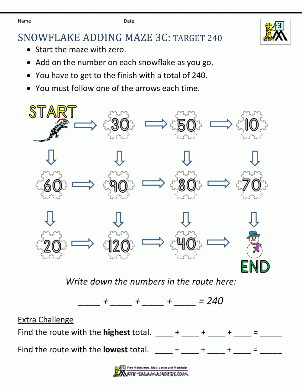 3Rd Grade Christmas Math Worksheets within Christmas Math Worksheets For Third Graders