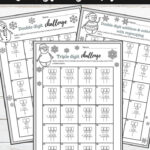 Addition And Subtraction With Regrouping Activities Christmas Edition Within Christmas Math Worksheets Subtraction With Regrouping