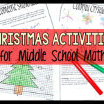 Christmas Activity Worksheets For Middle School Math   Make Sense In Christmas Math Worksheets Free Middle School