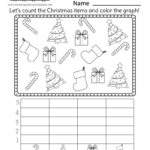 Christmas Bar Graph Worksheet   Free Printable, Digital, & Pdf Throughout Christmas Math Graphs Worksheets