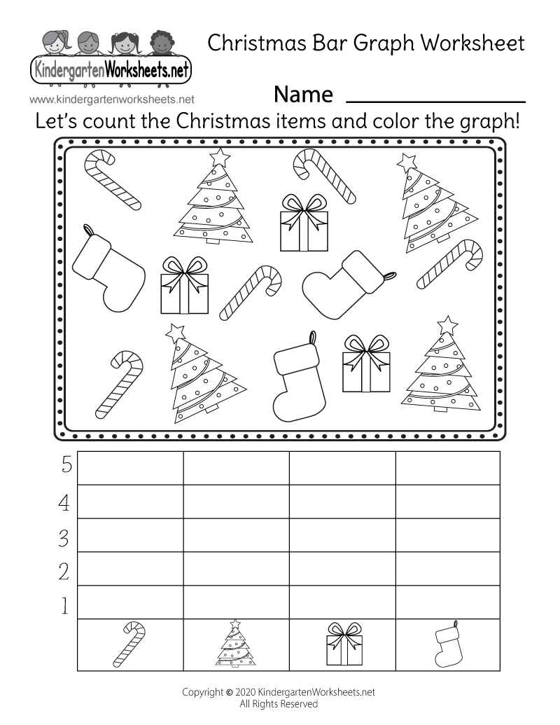 Christmas Bar Graph Worksheet - Free Printable, Digital, &amp;amp; Pdf throughout Christmas Math Graphs Worksheets