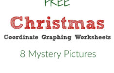 Christmas Coordinate Plane Graphing with regard to Christmas Math Coordinate Plane Worksheets