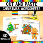 Christmas Cut And Paste Worksheets   United Teaching With Christmas Cut And Paste Math Worksheets