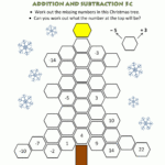 Christmas Math 5Th Grade Worksheets Inside Christmas Math Worksheets Grade 4 5