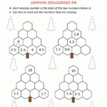 Christmas Math 5Th Grade Worksheets Intended For Christmas Math Worksheets Grade 4 5