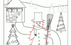 Christmas Math Activities inside Christmas Dot To Dot Math Worksheets