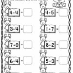 Christmas Math Inside Christmas Addition And Subtraction Math Worksheets