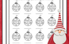 Christmas Math Worksheets | Christmas Multiplication And Division regarding Christmas Math Division Worksheets