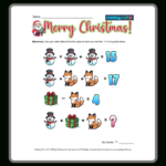 Christmas Math Worksheets For K 8—Printable With Answers — Mashup Math In Christmas Math Worksheets Order Of Operations