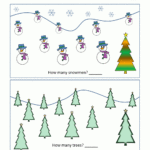 Christmas Math Worksheets For Kindergarten Inside Christmas Math Worksheets Grade 1