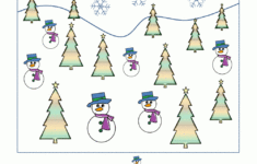 Christmas Math Worksheets For Kindergarten with Christmas Math Worksheet Preschool