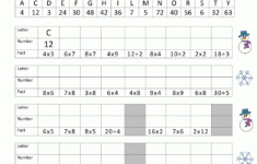 Christmas Math Worksheets (Harder) regarding 6Th Grade Math Christmas Worksheet