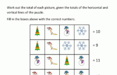 Christmas Math Worksheets in Christmas Math Worksheets Free Middle School